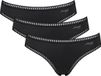 Sloggi Women GO Crush Mini (3-pack) - dames slip - zwart