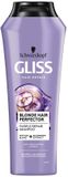Gliss Kur Blonde Hair Perfector Shampoo réparateur violet pour cheveux blonds - 250ml