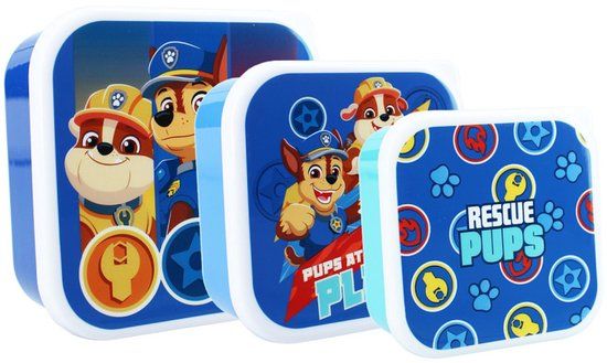 Vadobag PAW Patrol Snackbox en Fruitdoos - 3in1