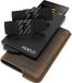 FIDELO portemonnee homme en cuir marron, porte-cartes avec clips, avec blocage RFID