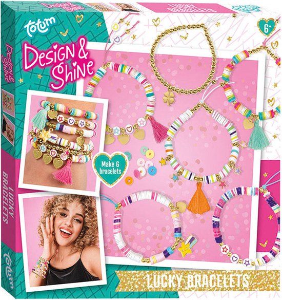 Totum Happy Bracelets - DIY Armbandjes Maken Set - 800+ Kralen - Kinderen