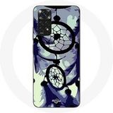 Maniacase Hoesje voor Xiaomi Redmi Note 11S 4G Dream Catcher paars grijs en zwart