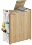 Homcom Wasmand Bamboe Natuurhout