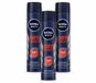 NIVEA MEN Spray anti-transpirant Dry Impact 200 ml - Lot économique - 3 pièces