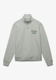 Superdry Ath Essentiele Half Zip Heren XXL Cadet Grey Marl