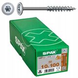 Spax Houtbouw Schroeven 10x100mm WIROX Torx 50 Stuks
