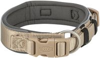 Trixie Halsband Hond Extra Breed Verstelbaar 33-42cm Zand/Grafiet Reflecterend
