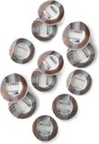 Schöneberger Trachten Couture Original horn buttons, brown leather trousers buttons
