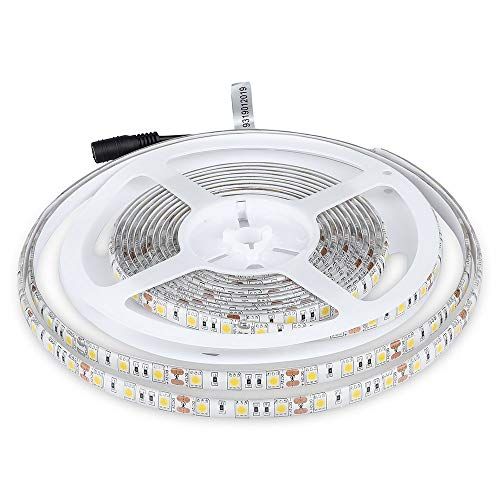 V-tac LED Strip 5050 5M Warm Wit 4200 Lumen - Waterdicht