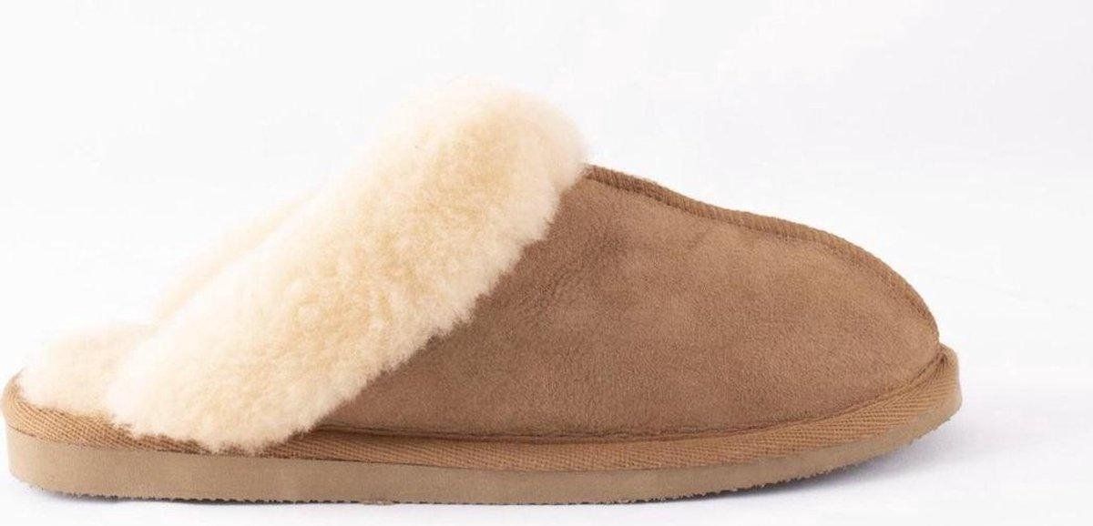 Shepherd Jessica Dames Pantoffels - Chestnut - Maat 40 - 7392468071955