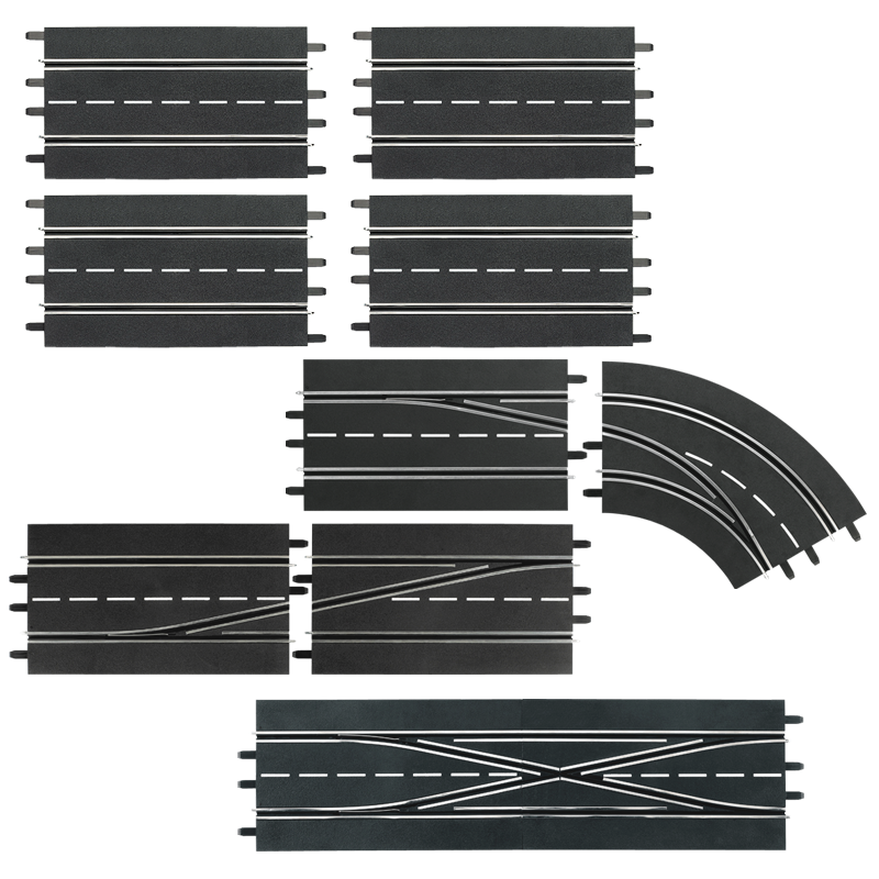 Carrera DIGITAL 124/132 - Uitbreidingsset spoor - 20030367