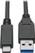 PremiumCord USB C Kabel - USB 3.0 A - USB 3.1 Generation 2, 3A, 10Gbit/S - 1 meter