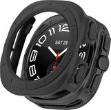 By Qubix Qubix Hard case (open front) Zwart Geschikt voor Samsung Galaxy Watch Ultra / Ultra 2 - 47mm