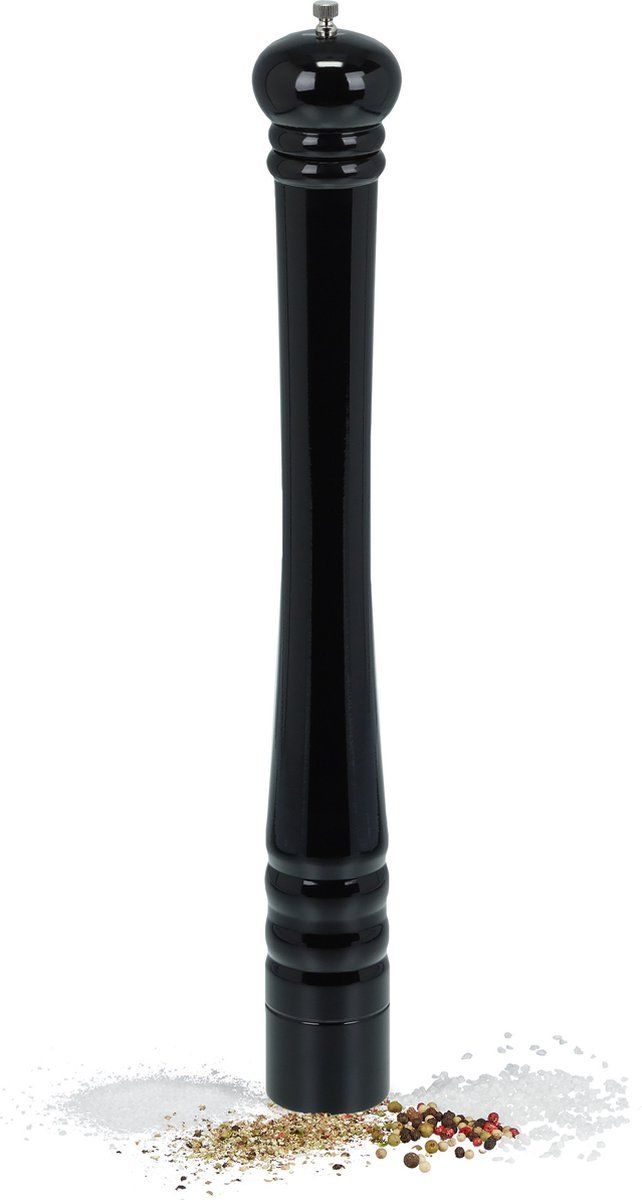 Relaxdays peper- en zoutmolen - hout - XXL - kruidenmolen - handmatig