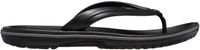 Crocs Crocband Flip, teenslippers voor volwassenen, uniseks, Black Slate Grey, 37/38 EU