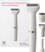 Nuvance Ladyshave - 4 Opzetstukken - Épilateur Femme - Ladyshaves pour Femmes - Sans fil - Blanc