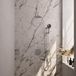 Brauer Chrome Carving Thermostatische Regendoucheset Inbouw - Hoofddouche 20 cm - Gebogen Wandarm - 3 Weg - Handdouche Rond 3 Standen - Doucheslang - Geintegreerde Glijstang - Chroom