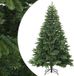 vidaXL Kunstmatige Inklapbare Kerstboom Groen 180 cm PVC, PE en Staal
