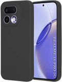 Techsuit Hoesje geschikt voor Realme 16 Pro - Soft Flex Silicone Back Cover - Black