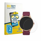 BROTECT - Screenprotector voor Fitpolo Smartwatch 1.57" - Folie Beschermfolie transparant 2 Stuks