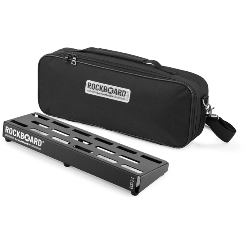 Rockboard DUO 2.1 met Gigbag - effectboard