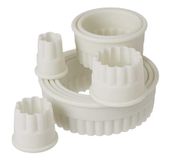 Ibili 2303863784200Nee, polyglass, Transparant/Wit, 10 x 10 x 5 cm