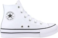 Converse CHUCK TAYLOR ALL STAR LIFT PLATFORM LEATHER Wit 32 EU