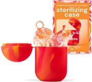 Bodyotics - Sterilisator Case voor Menstruatie Discs & Cups - Compact & Hygiënisch - Reinigingsdoos - Rood