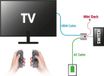 Steelplay Mini Dock USB-C/HDMI Adaptateur Or Rose