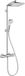 Hansgrohe Crometta E Showerpipe Varia - 240mm - Chroom - Met thermostaat