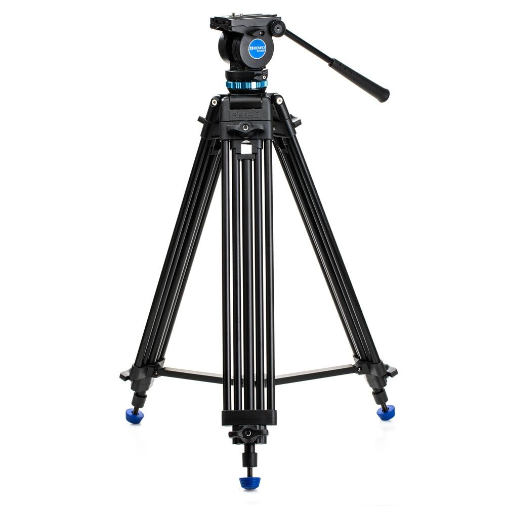 Benro KH25P Tripod - Black - For Digital/Film Cameras - 5kg Max. Load