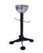 Lifemaxx Chalk Stand - Black, Silver - Steel