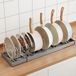 Solidchoice - Porte-casseroles extensible avec 9 compartiments