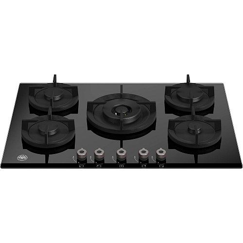 Bertazzoni P755CPROGNE - Gas - Zwart - 5 kookzones