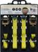 Dunlop Spanband met Ratel - 4 Stuks - 5 M - tot 150 KG - Geel