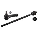 febi bilstein 37629 spoorstang met eindstuk en montagemateriaal, 1 stuk | Compatibel met: RENAULT TWINGO I, TWINGO I Kasten/Schrägheck