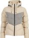 Protest Prtbarley Ski Jas Dames Bamboo Beige Colorblock Waterkolom 10K