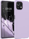 kwmobile telefoonhoesje geschikt voor Xiaomi 11 Lite (5G) NE / Mi 11 Lite (5G) - Back cover in lavendel