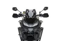 Puig 22836F Sport Screen compact en aerodynamisch in slagvast acryl met afgerond profiel en sportief ontwerp voor betere bescherming en zichtbaarheid, Dark Smoke