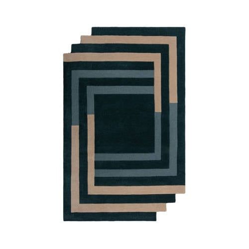 Flair Rugs vloerkleed wol Labyrinth (180x120cm)