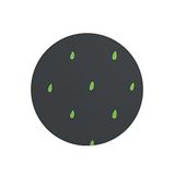 Questo Casa Ronde Digitally Printed Mouse Pad, Non-Slip Bottom, for Office and Home, Diameter: 22 cm