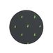Questo Casa Ronde Digitally Printed Mouse Pad, Non-Slip Bottom, for Office and Home, Diameter: 22 cm