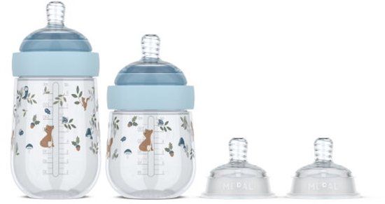 Mepal Mio Starterset babyflessen 3-delig Little Dutch - Forest Friends