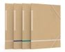OXFORD Touareg A4 map met 3 flappen met elastiek, gerecyclede kaart, verschillende kleuren, 20 stuks