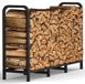 Stable wood stack rack for firewood