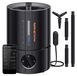 Humidificateur pour plantes - Humidificateur à ultrasons - Armoire de culture - Avec hygromètre - Noir - Petit 5 L