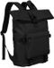 Peterson - Grand sac à dos urbain - Imperméable - Noir - Compartiment pour ordinateur portable 15,6 pouces