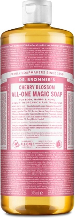 Dr. Bronner Liquid Soap - Cherry Blossom - 945 ml Cherry Blossom