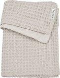Meyco Baby Waffle Cotton Ledikant Deken - Greige - 100x150cm
