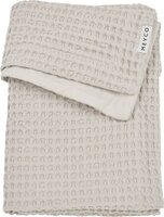 Meyco Baby Waffle Cotton Ledikant Deken - Greige - 100x150cm